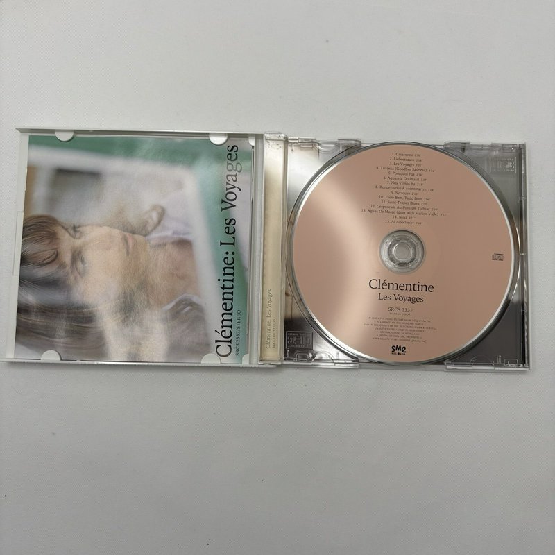 Clémentine Les Voyages CD Japan Import SRCS 2337 SME Records French Pop