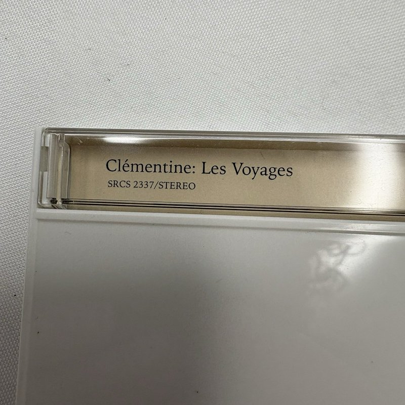 Clémentine Les Voyages CD Japan Import SRCS 2337 SME Records French Pop