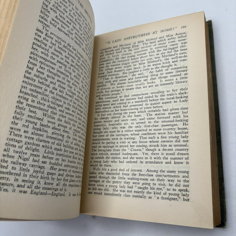 1907 "The Shuttle" Frances Hodgson Burnett Antique Hardcover Book