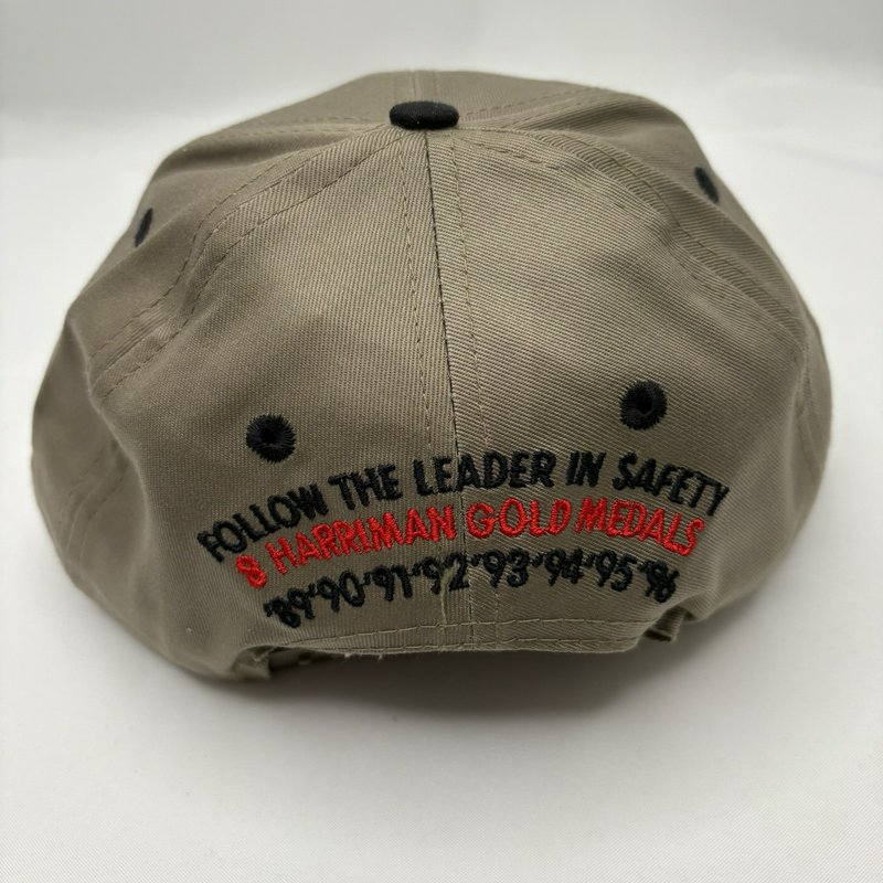 Vintage Norfolk Southern "On Line For Nine" Harriman Gold Medal Hat Cap