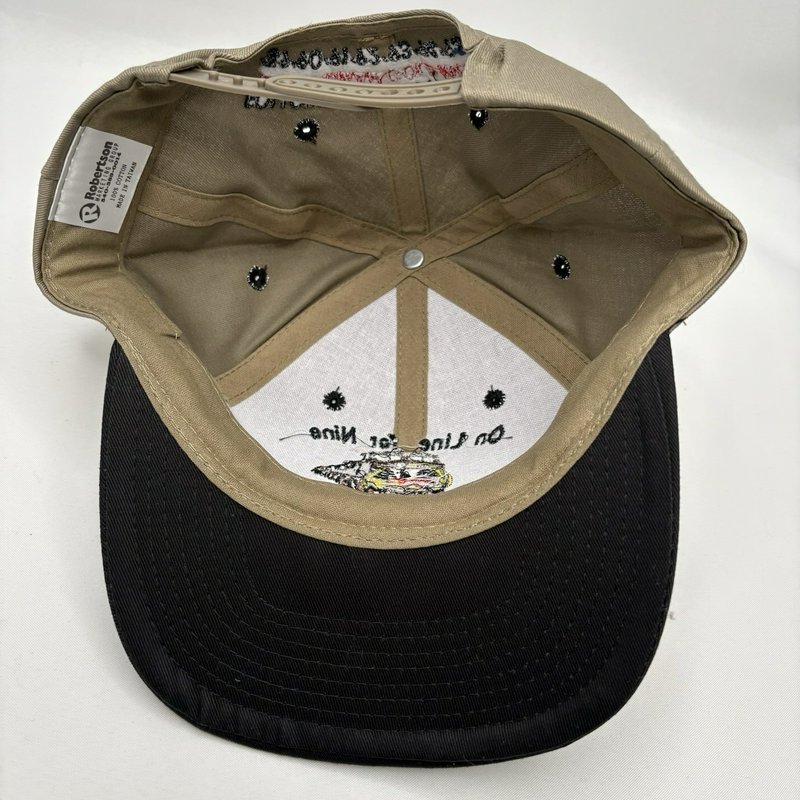 Vintage Norfolk Southern "On Line For Nine" Harriman Gold Medal Hat Cap