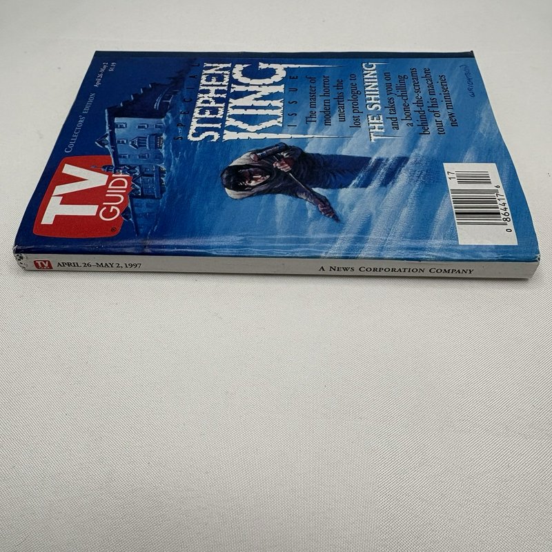 Vintage TV Guide April 26, 1997 Stephen King The Shining Special Issue