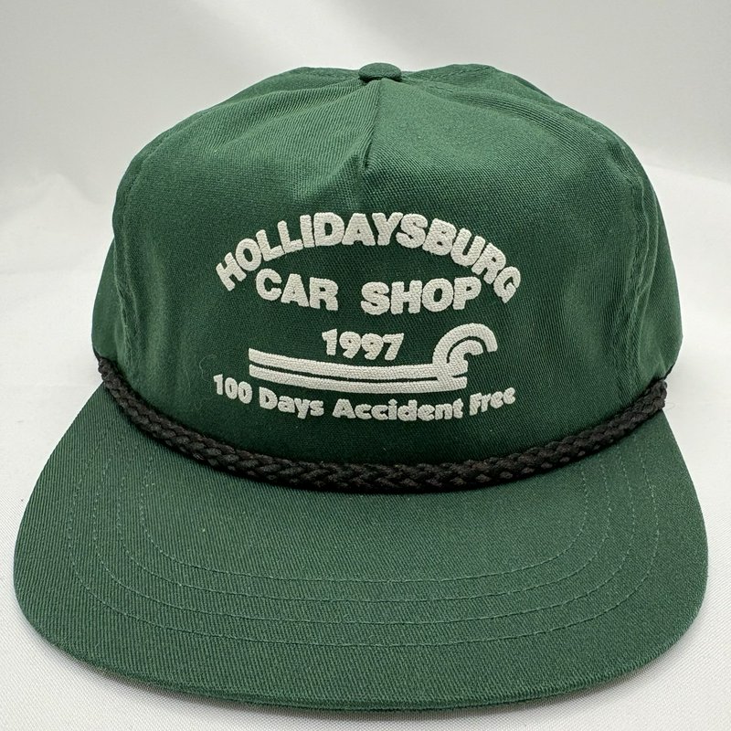 Vintage Conrail Hollidaysburg Car Shop 1997 Hat USA Snapback Railroad Cap