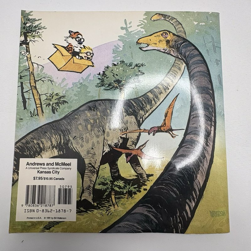 Vintage Calvin & Hobbes Book Lot Bill Watterson 4 Paperback Books