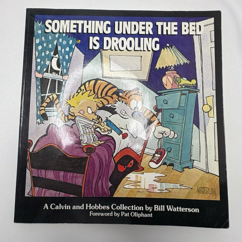 Vintage Calvin & Hobbes Book Lot Bill Watterson 4 Paperback Books