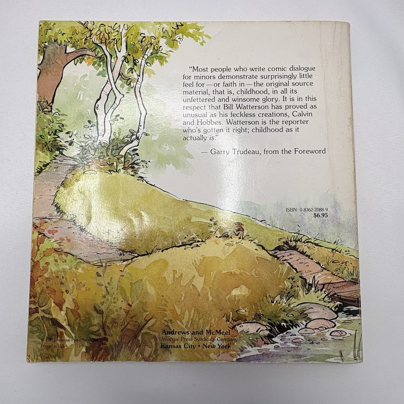 Vintage Calvin & Hobbes Book Lot Bill Watterson 4 Paperback Books
