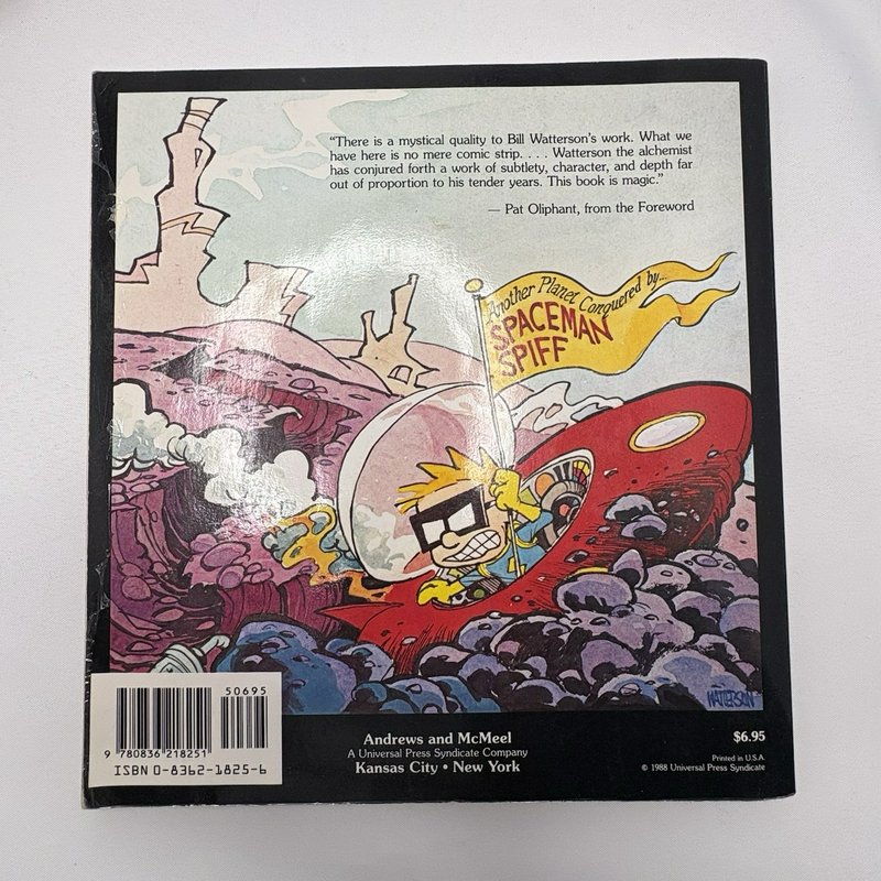 Vintage Calvin & Hobbes Book Lot Bill Watterson 4 Paperback Books