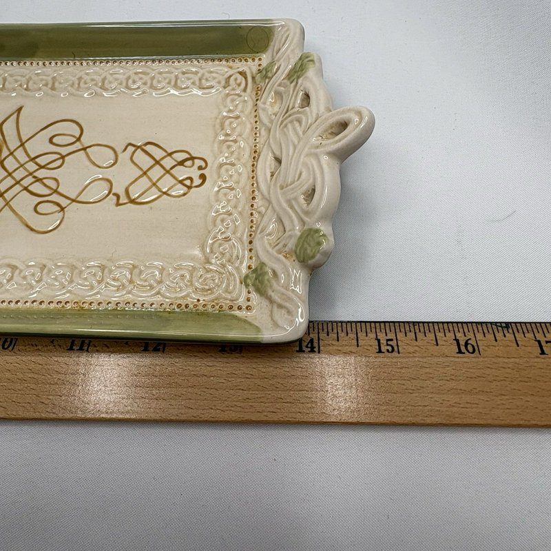 Grasslands Road "Irish Proverb" Celtic Knot Design Cheese Tray/Serving Platter