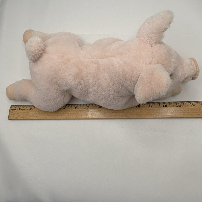 FAO Schwarz Pink Pig Plush 15” Stuffed Farm Animal Toy