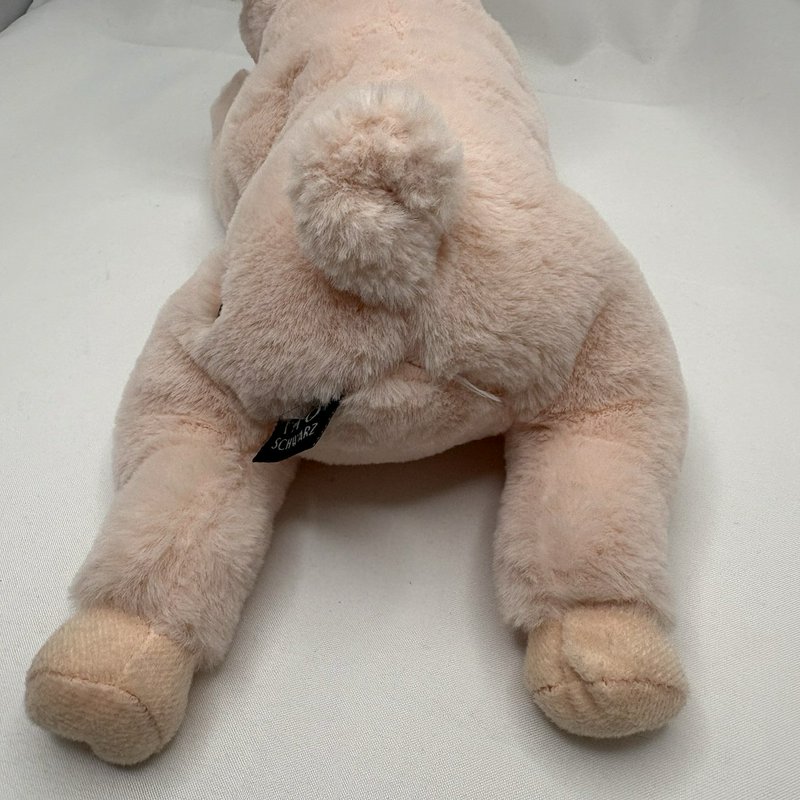 FAO Schwarz Pink Pig Plush 15” Stuffed Farm Animal Toy