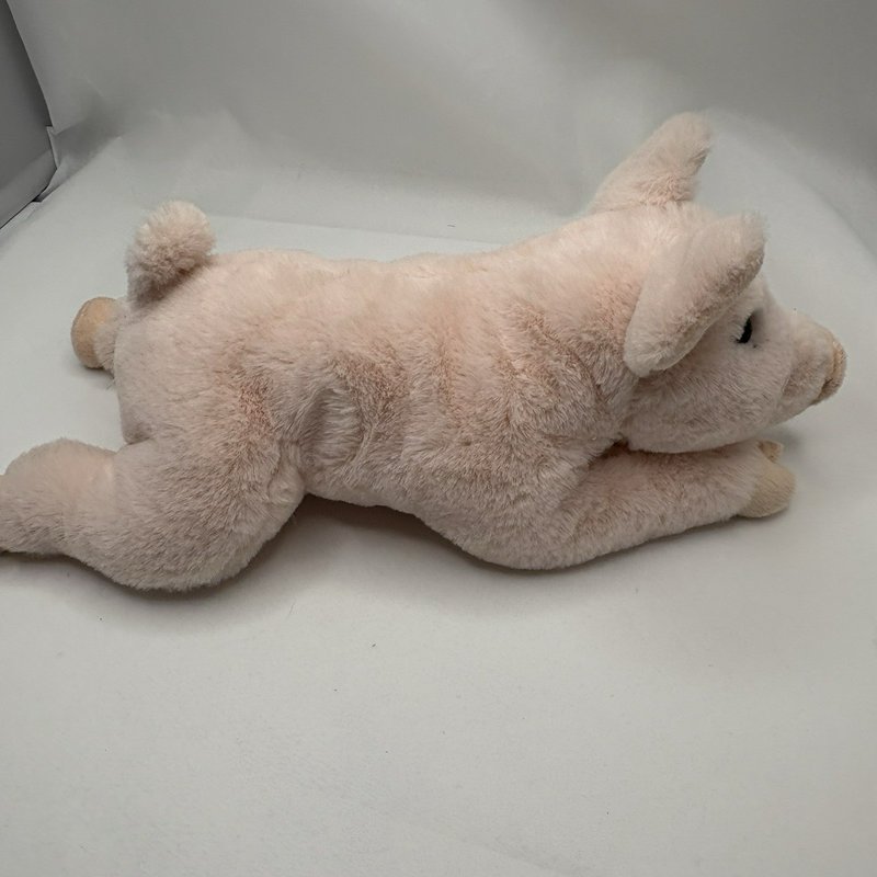 FAO Schwarz Pink Pig Plush 15” Stuffed Farm Animal Toy