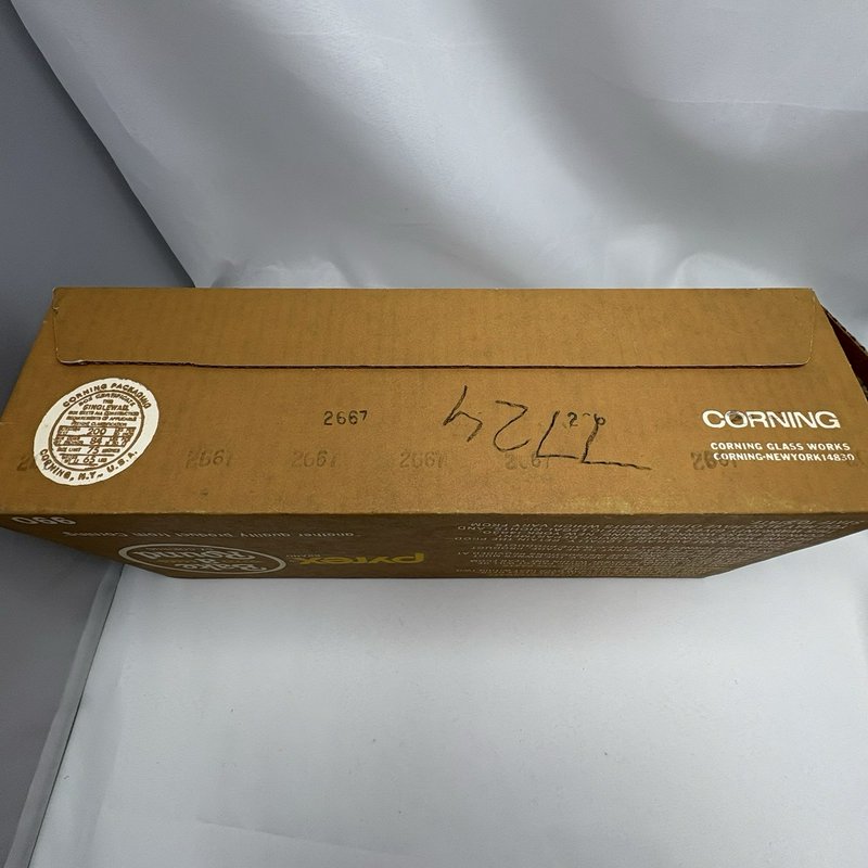 Vintage Corning Pyrex Model 990 "Bake a Round" Bread Baking Tube Rack w/ Box