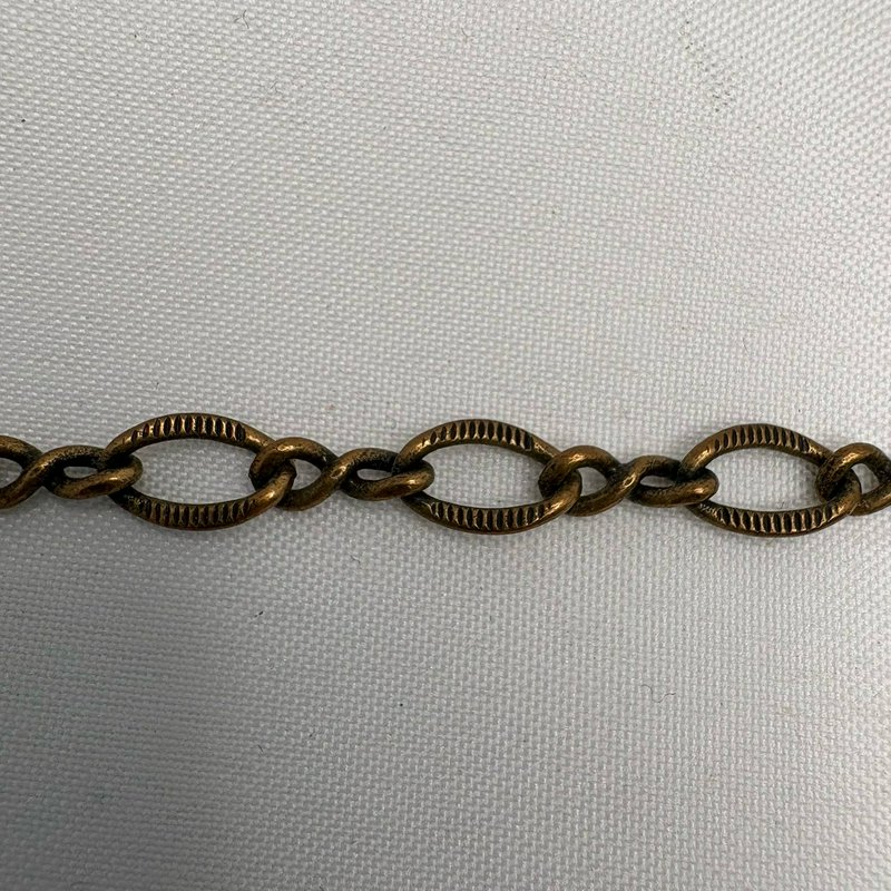 Vintage Guess 90s Y2K Choker Necklace Bronze Pearl Grunge Boho