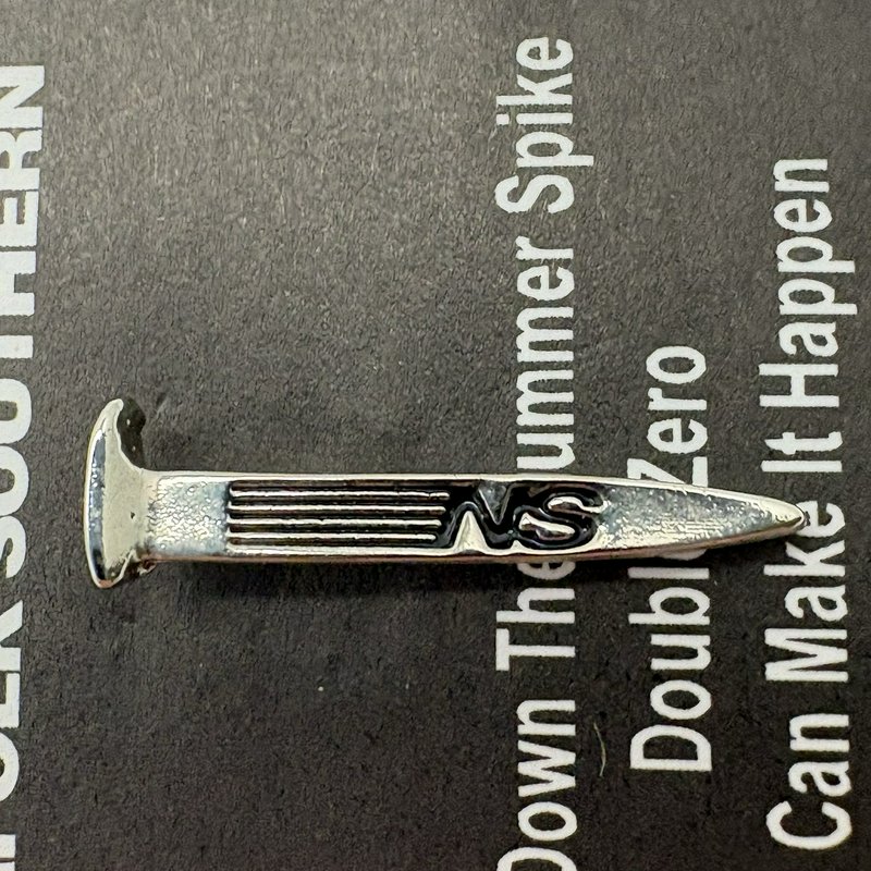 Norfolk Southern NS Summer Spike Double Zero Railroad Lapel Pin