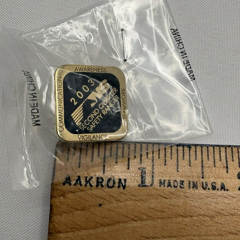 Norfolk Southern NS "2003 Second Quarter Safety Ranger" Pin