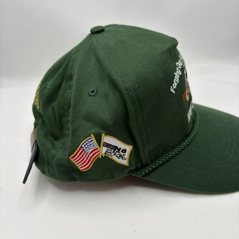 Vintage Green Norfolk Southern NS Safety Award Railroad Hat Harriman 1989-2001