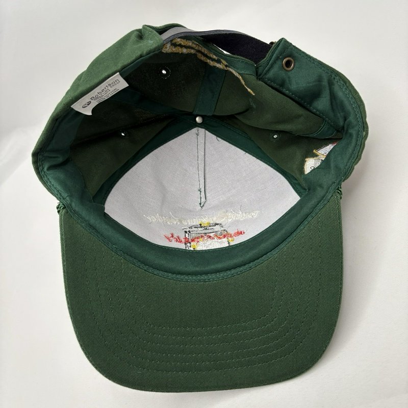 Vintage Green Norfolk Southern NS Safety Award Railroad Hat Harriman 1989-2001