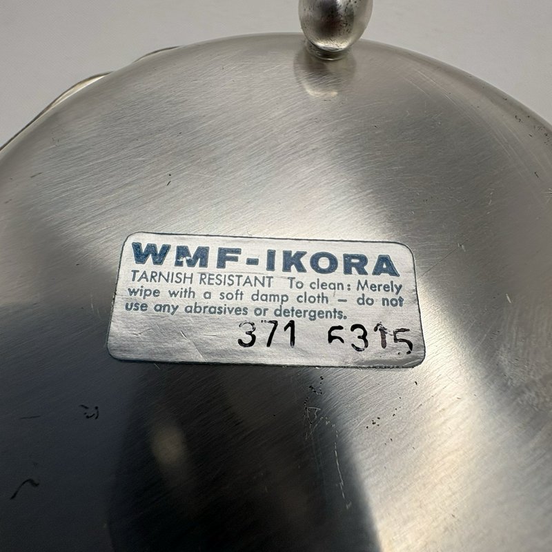 Vintage WMF-Ikora Footed Silver Tone Candy/Nut Dish Openwork Rim Made In Germany