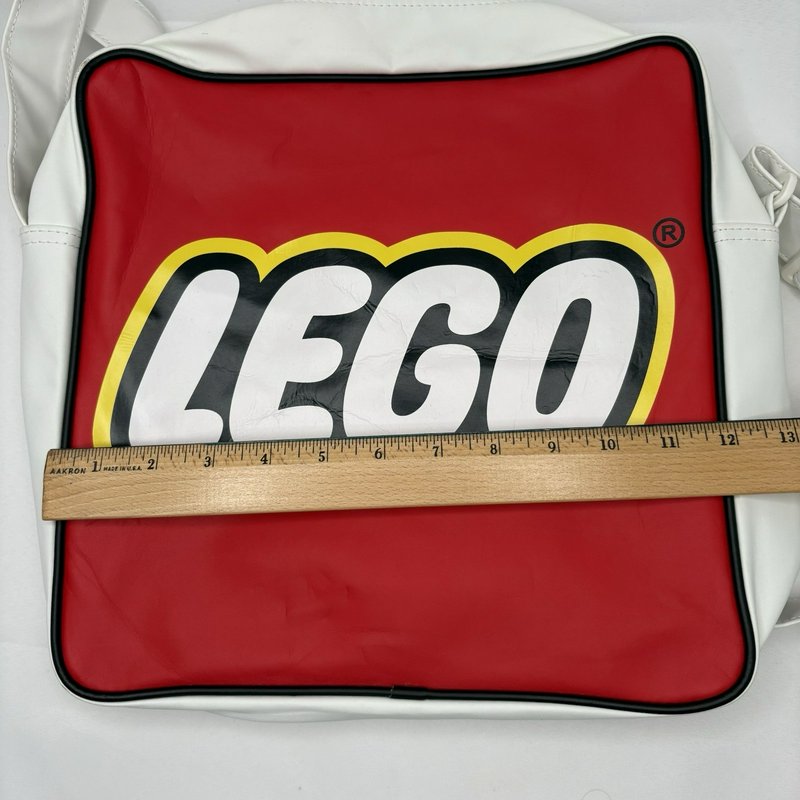 LEGO Messenger Bag Red White Logo Crossbody Shoulder Bag NWOT Official 2012