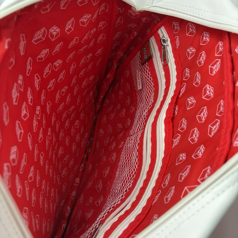 LEGO Messenger Bag Red White Logo Crossbody Shoulder Bag NWOT Official 2012