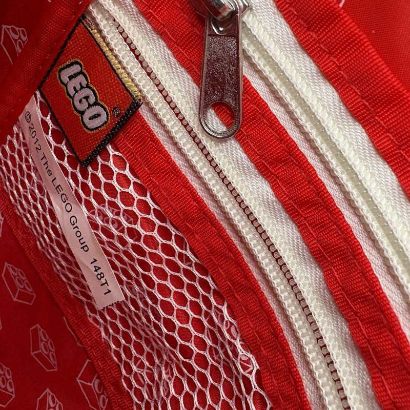 LEGO Messenger Bag Red White Logo Crossbody Shoulder Bag NWOT Official 2012
