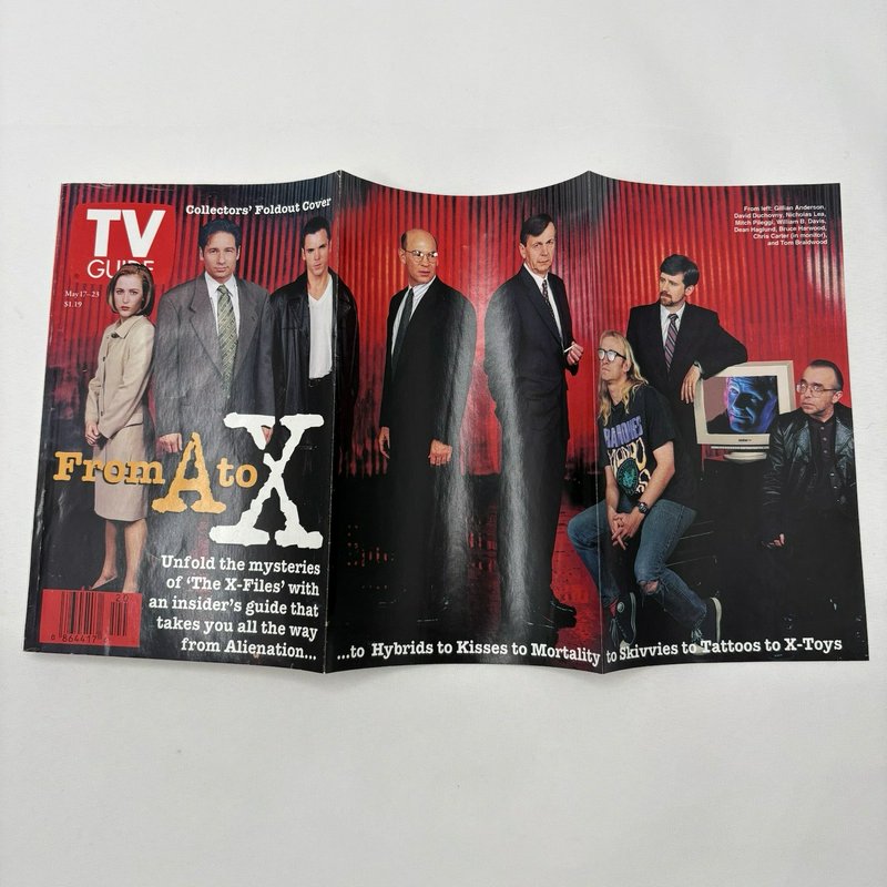 TV Guide May 17-23 1997 X-Files Collectors Foldout Cover