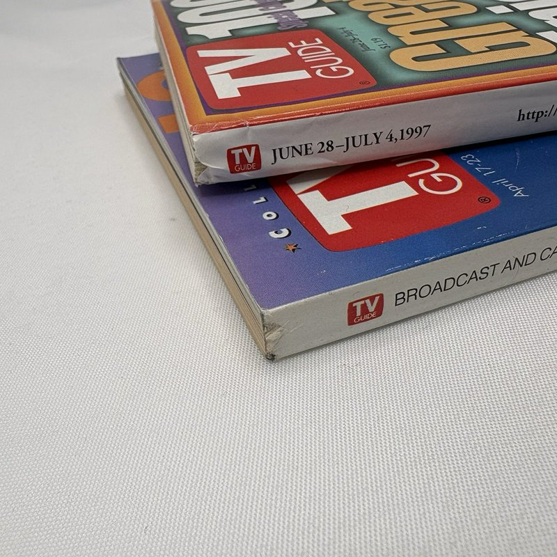 TV Guide Collector's Edition Lot 1993 40th Anniversary & 1997 Greatest Episodes