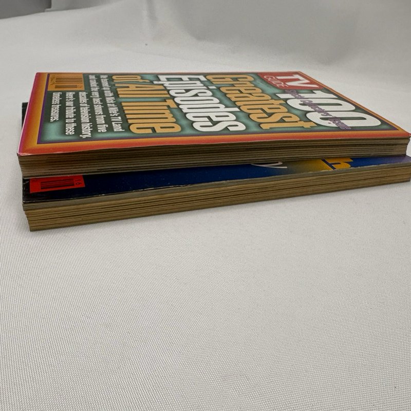 TV Guide Collector's Edition Lot 1993 40th Anniversary & 1997 Greatest Episodes
