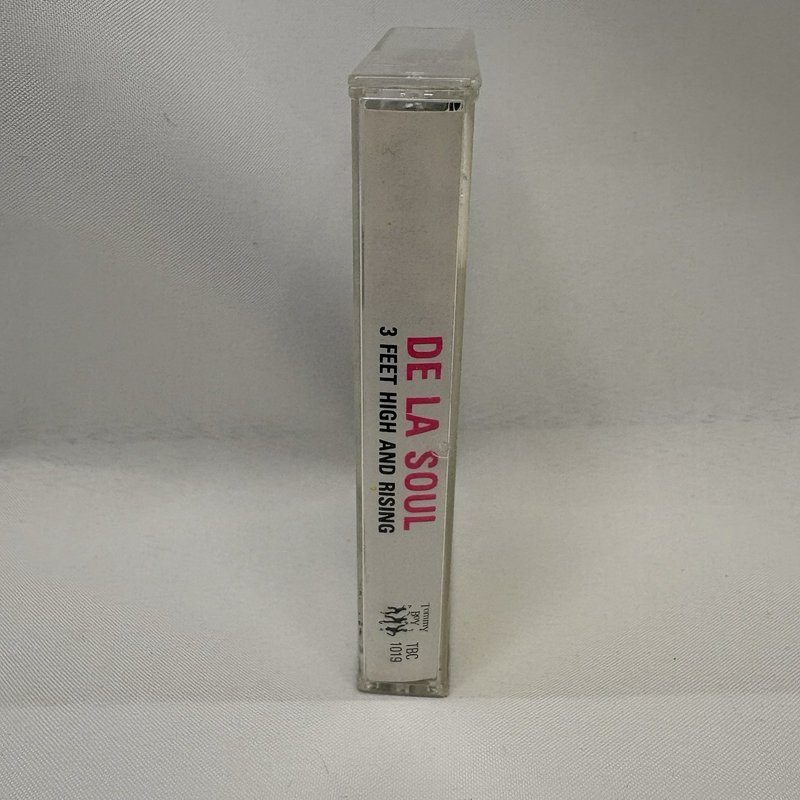 De La Soul 3 Feet High And Rising Cassette Tape 1989 Tommy Boy Tested Plays