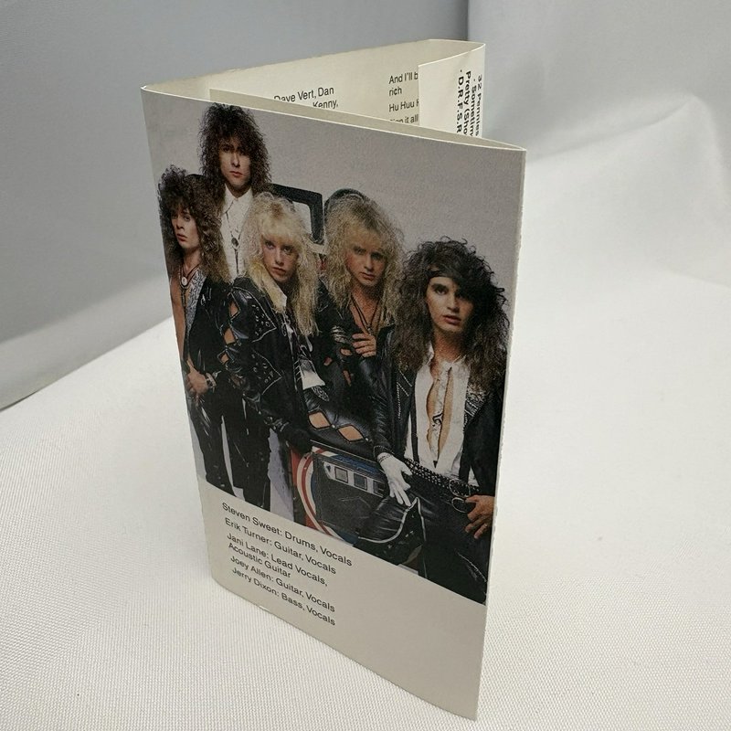 Warrant Cassette Tape Lot Cherry Pie Dirty Rotten Filthy Stinking Rich Tested