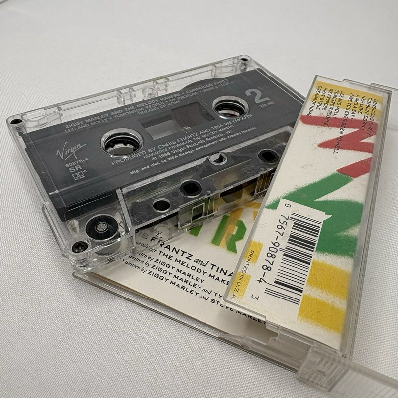 Marcia Griffiths Carousel & Ziggy Marley Conscious Party Cassette Tape Lot