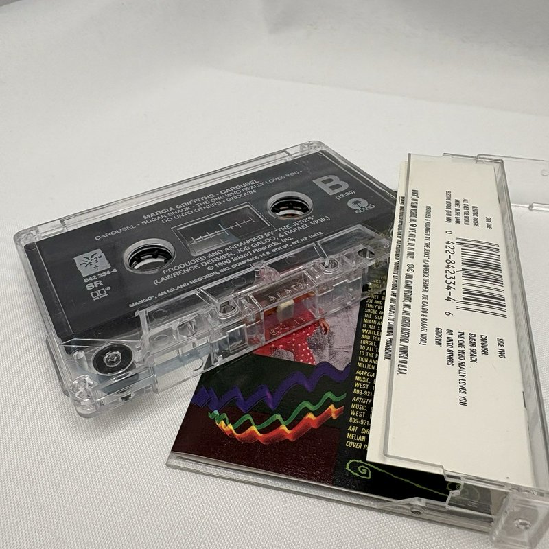 Marcia Griffiths Carousel & Ziggy Marley Conscious Party Cassette Tape Lot