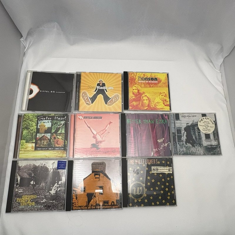 90s One Hit Wonder CD Lot Harvey Danger New Radicals Eiffel 65 Wallflowers etc.