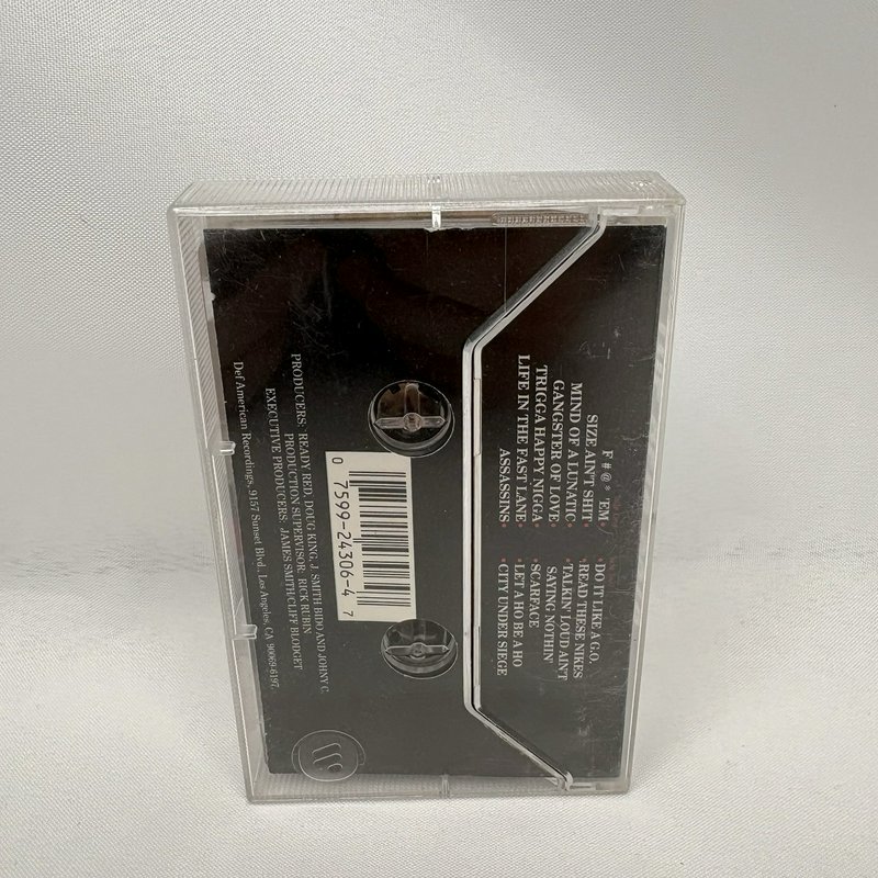 Geto Boys "The Geto Boys" Cassette Tape 1990 Rap-A-Lot Records Tested