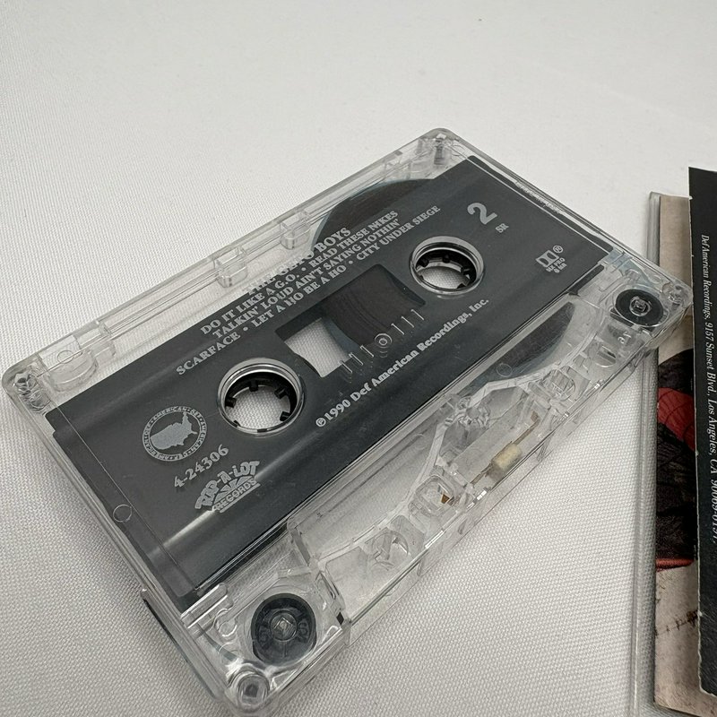 Geto Boys "The Geto Boys" Cassette Tape 1990 Rap-A-Lot Records Tested