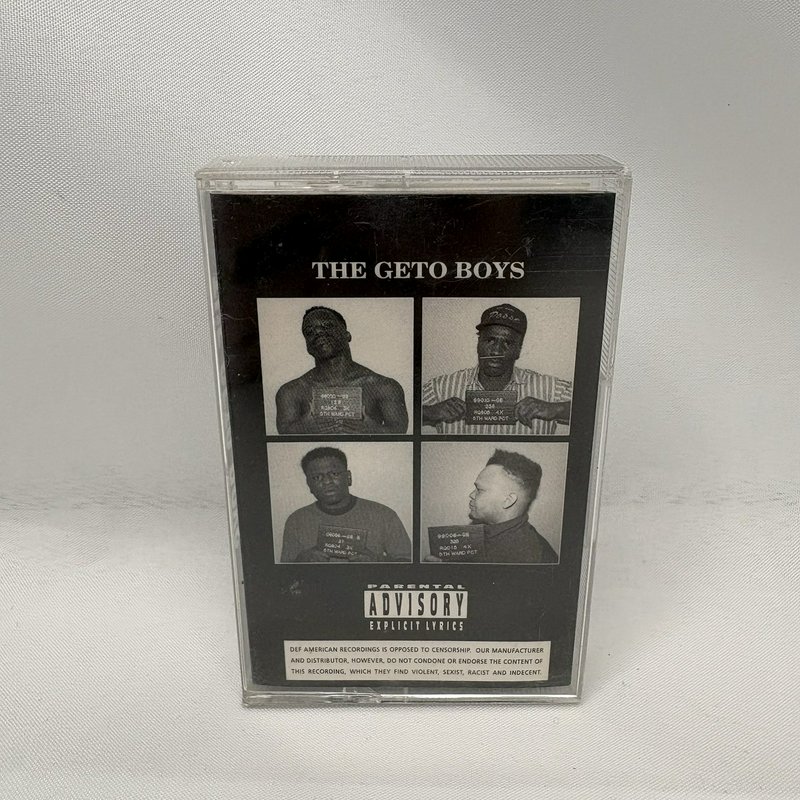 Geto Boys "The Geto Boys" Cassette Tape 1990 Rap-A-Lot Records Tested