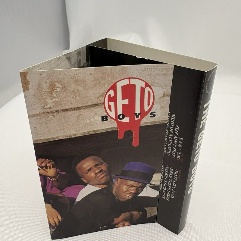 Geto Boys "The Geto Boys" Cassette Tape 1990 Rap-A-Lot Records Tested