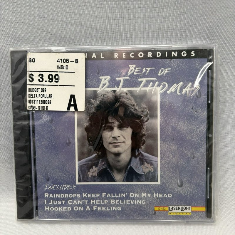 Best Of B.J. Thomas CD 1995 Sealed LaserLight