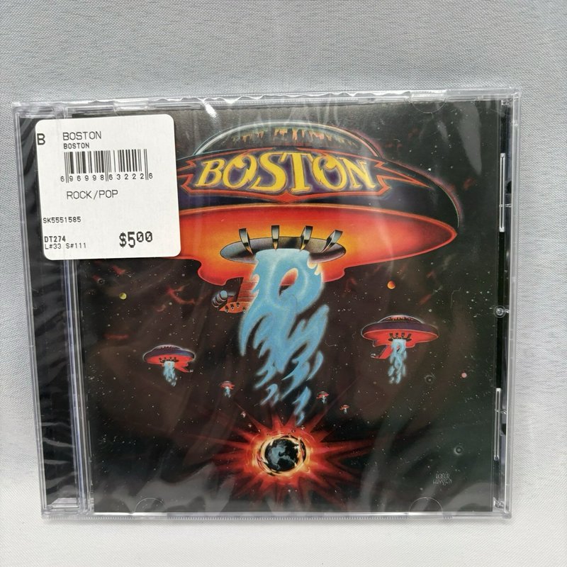 Boston Self Titled CD Sealed New 2006 Remastered Epic/Legacy