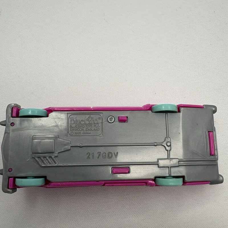 1995 Polly Pocket 2176DV Bluebird Pink Convertible Car Compact COMPLETE