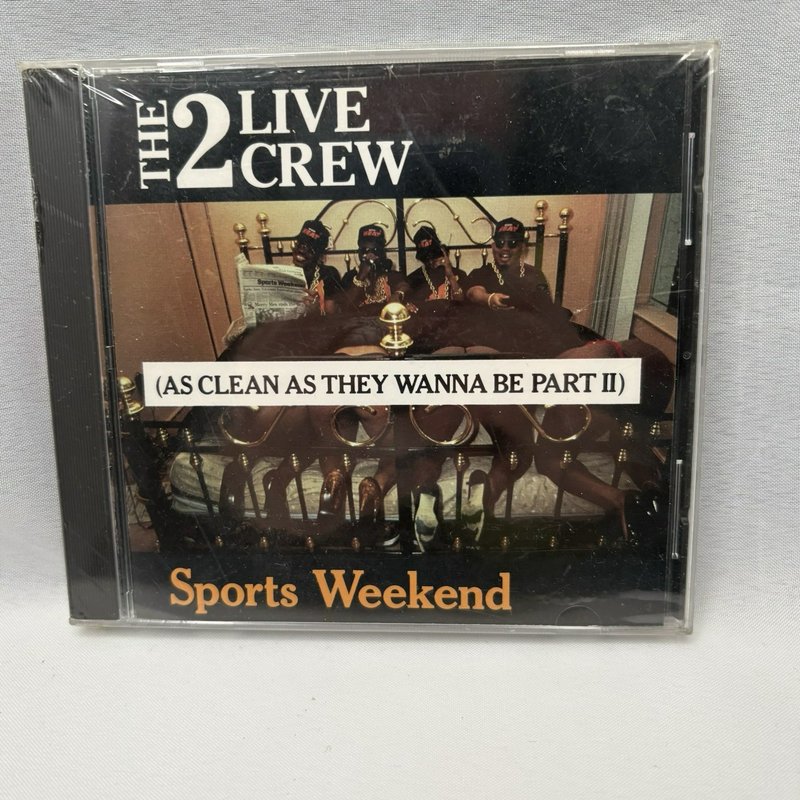2 Live Crew Sports Weekend (As Clean As They Wanna Be Part II) Sealed CD 1991