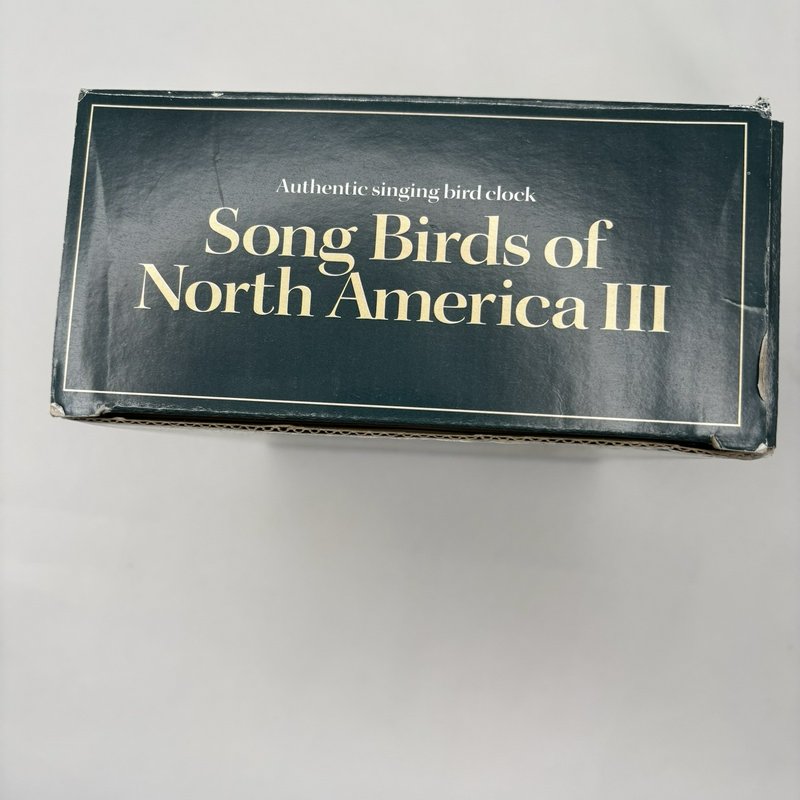 Howard Miller Song Birds of North America III Clock 645-405 Bird Song w/ Box
