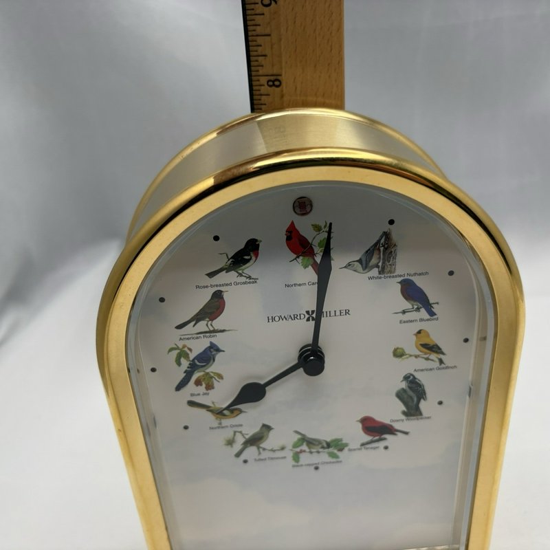 Howard Miller Song Birds of North America III Clock 645-405 Bird Song w/ Box