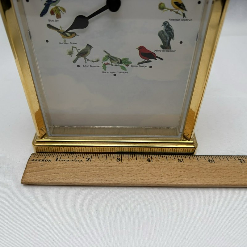 Howard Miller Song Birds of North America III Clock 645-405 Bird Song w/ Box