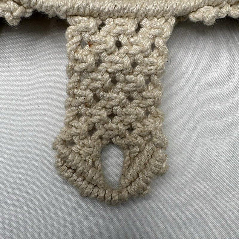 Handmade Crochet Floral Shoulder Tote Purse Lined Boho Philippines Cotton Bag