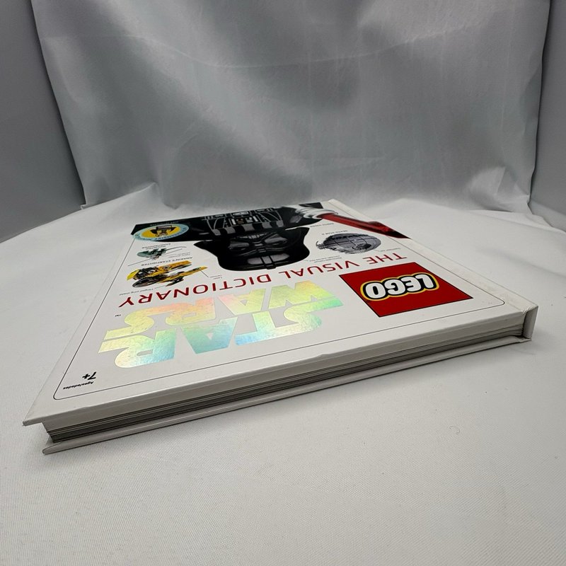 LEGO Star Wars The Visual Dictionary 2009 Hardcover w/ Exclusive Luke Figure