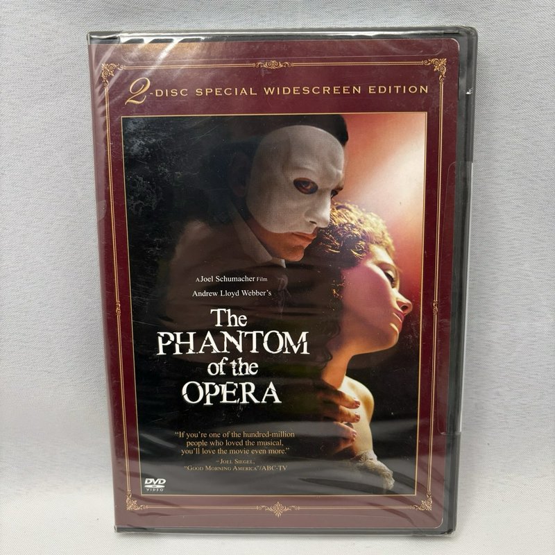 The Phantom of the Opera DVD 2-Disc Special Widescreen Edition Sealed New