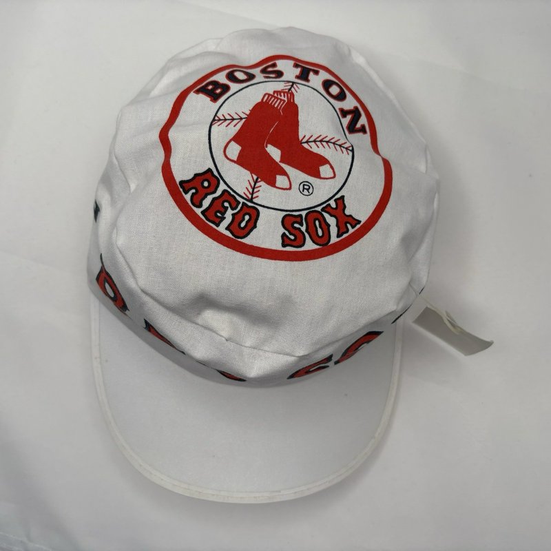 Vintage Boston Red Sox Twins Enterprise MLB Painter Cap Hat NWT White NOS USA