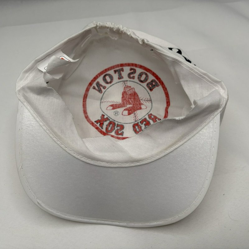 Vintage Boston Red Sox Twins Enterprise MLB Painter Cap Hat NWT White NOS USA