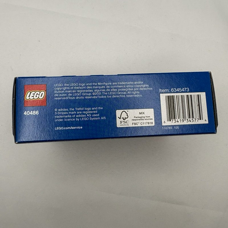 LEGO 40486 adidas Originals Superstar Mini Shoe Set Sealed Retired 92 Pcs